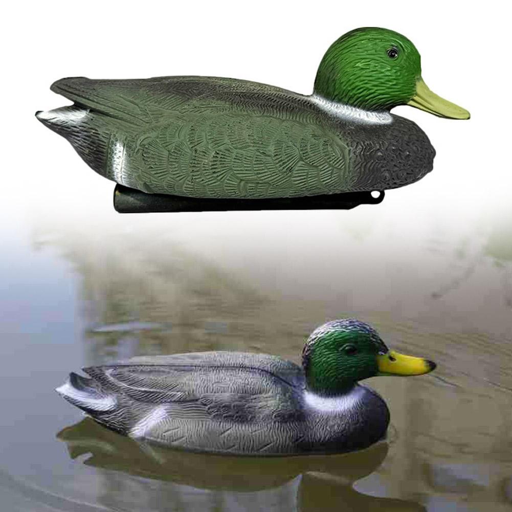 Decoy Duck Plastic - フローティングダックデコイシミュレーションハンティングダックハンティングベイトガーデンプールヤード湖の装飾庭の装飾用フローティング屋外装飾