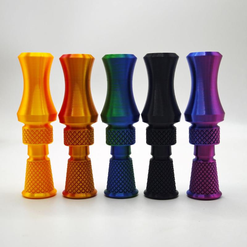 Decoy Duck Plastic - 屋外狩猟アヒルコールホイッスル 3D プリントマガモキジカコーラルデコイアヒルコマンダーアヒル狩猟ホイッスル 5 つの音をもたらす