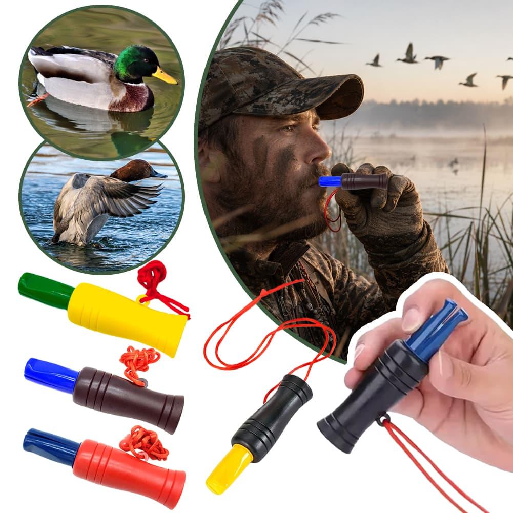 Decoy Duck Plastic - ダックコールホイッスル 屋外狩猟用デコイ 模造ダックビルホイッスル リアルな音 クワックコール ハンター用狩猟アクセサリー