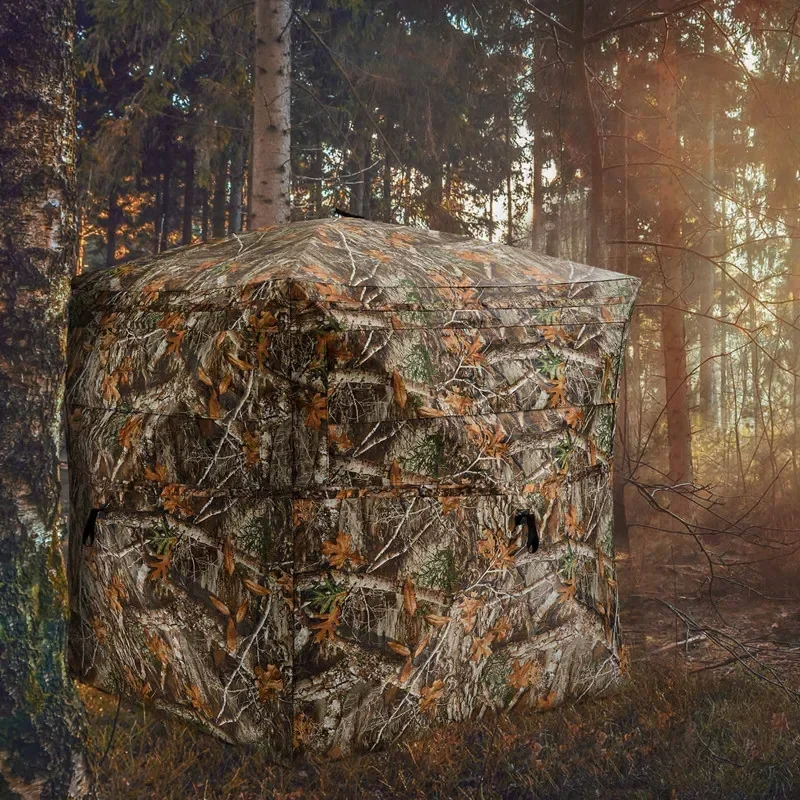 2～3人用屋外キャンプハンティング迷彩テント、観光客向け27 - Outdoor Hunting Tent のレビューと価格