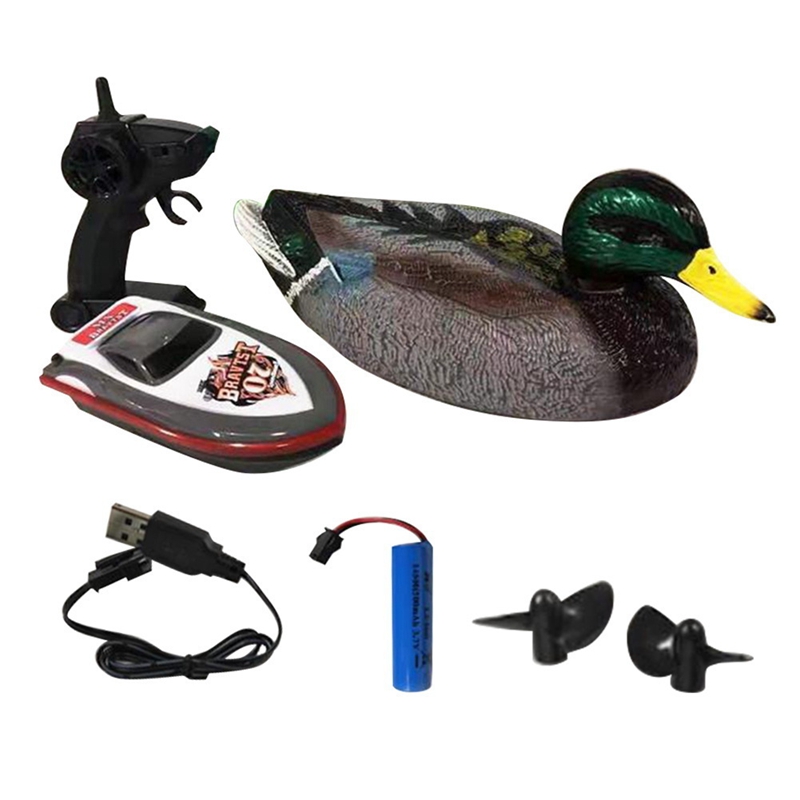 ABJL V201 RCダックボート 2.4GHzリモコン  - Decoy Duck Plastic のレビューと価格