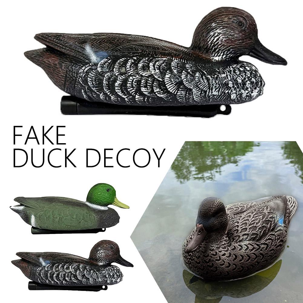 1個入りリアルなプラスチック製アヒルハンティングルアー、庭の - Decoy Duck Plastic のレビューと価格