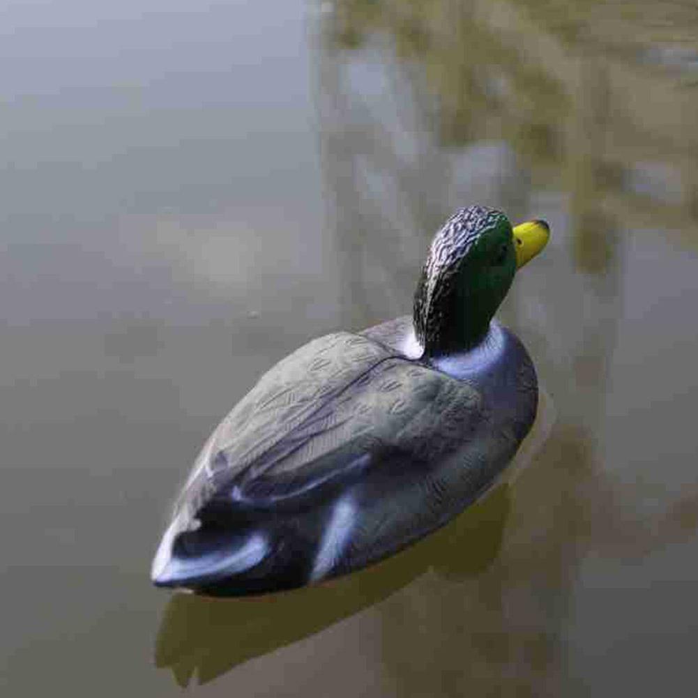 1個入りリアルなプラスチック製アヒルハンティングルアー、庭の - Decoy Duck Plastic のレビューと価格
