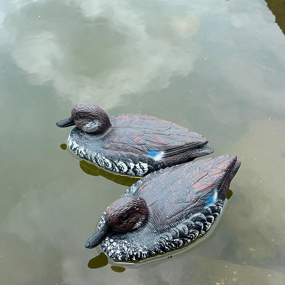 1個入りリアルなプラスチック製アヒルハンティングルアー、庭の - Decoy Duck Plastic のレビューと価格