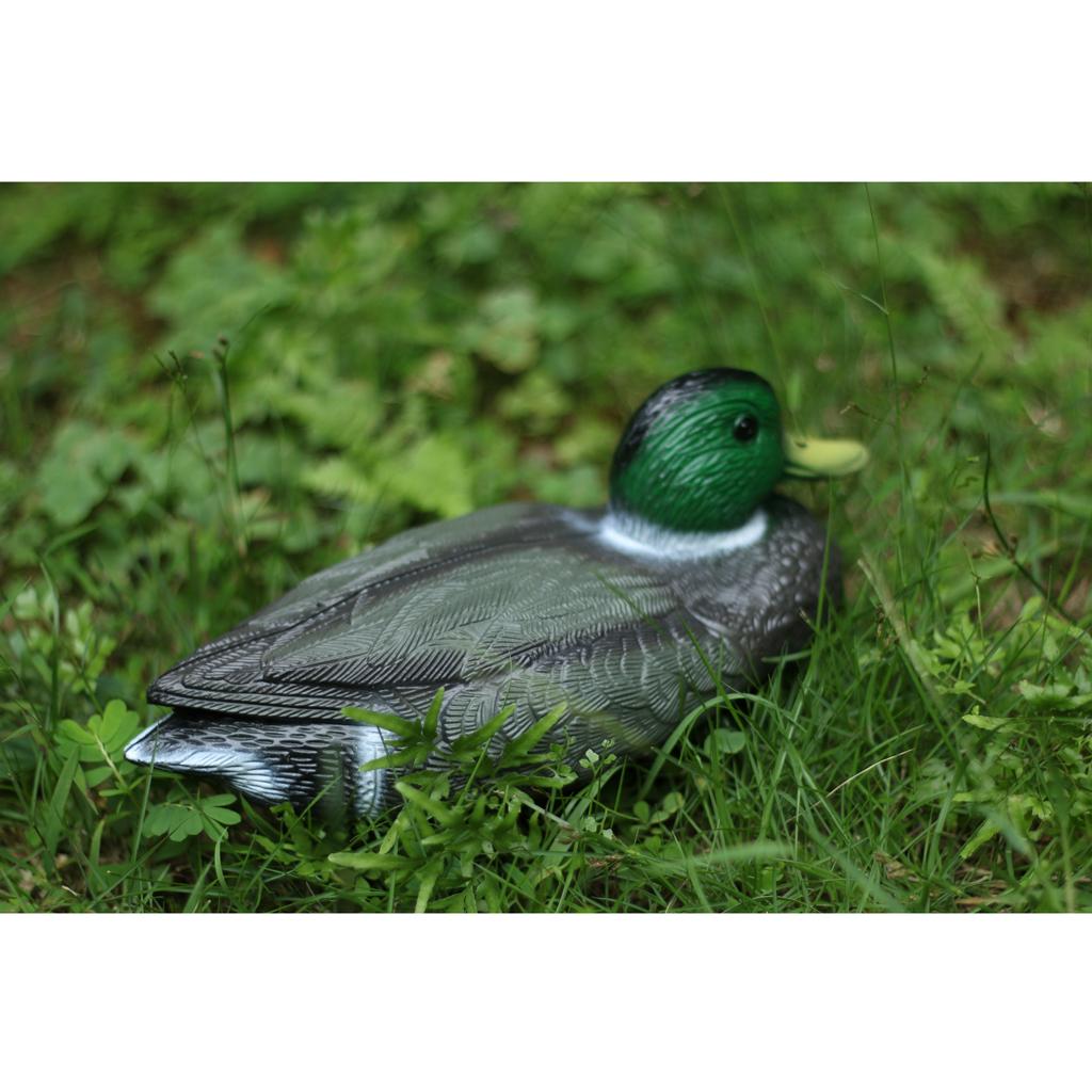 リアルなプラスチック製のアヒルのデコイ、庭の忌避剤、屋外の鳥 - Decoy Duck Plastic のレビューと価格