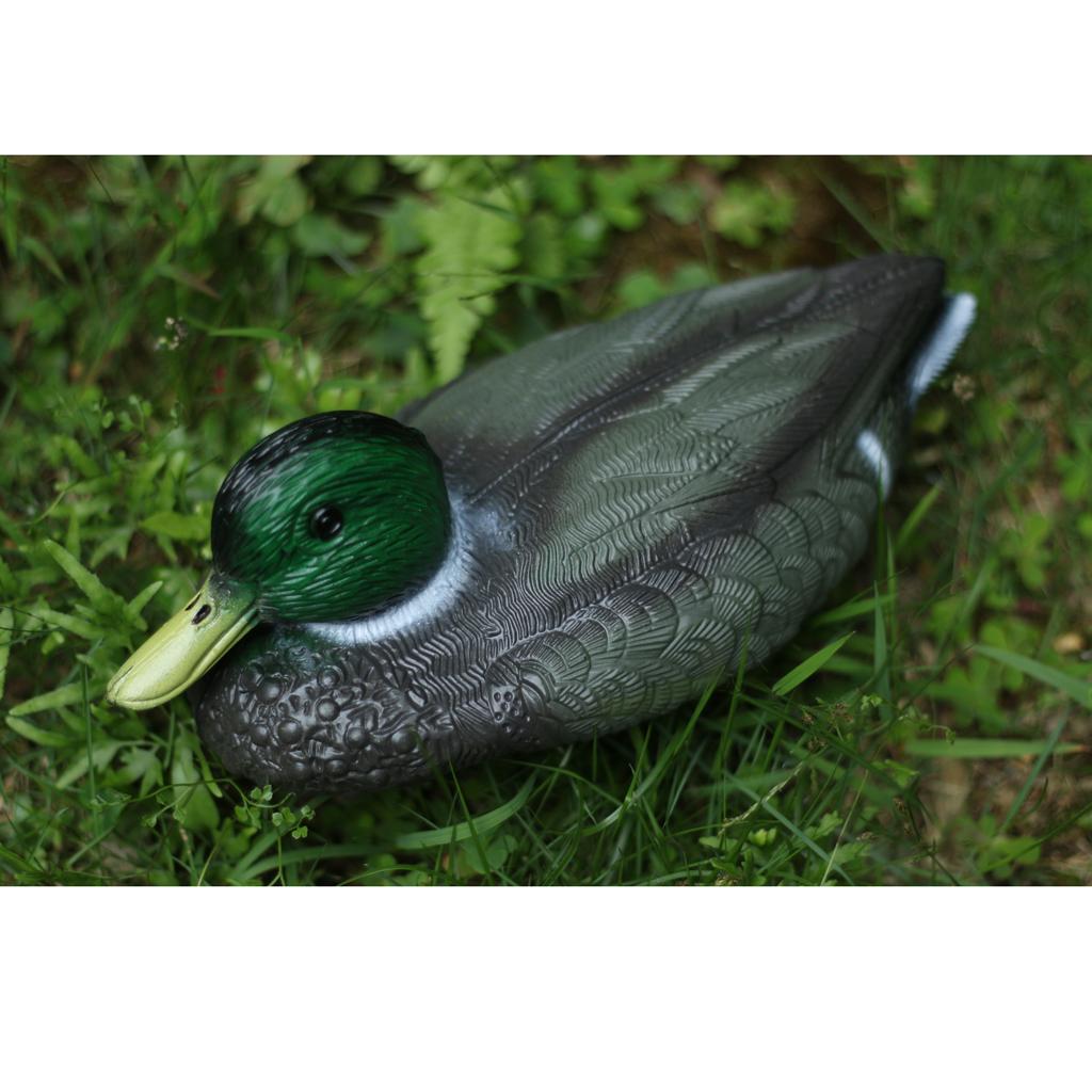 リアルなプラスチック製のアヒルのデコイ、庭の忌避剤、屋外の鳥 - Decoy Duck Plastic のレビューと価格