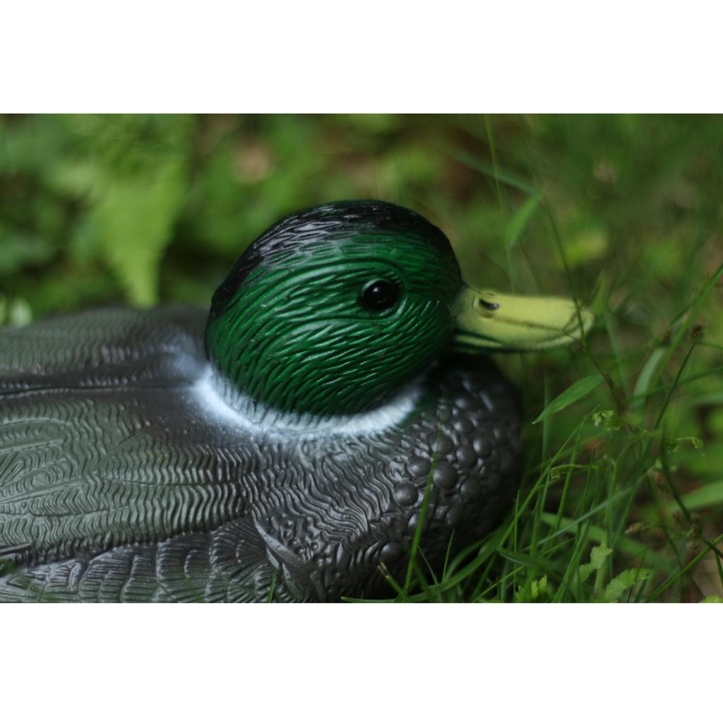 リアルなプラスチック製のアヒルのデコイ、庭の忌避剤、屋外の鳥 - Decoy Duck Plastic のレビューと価格