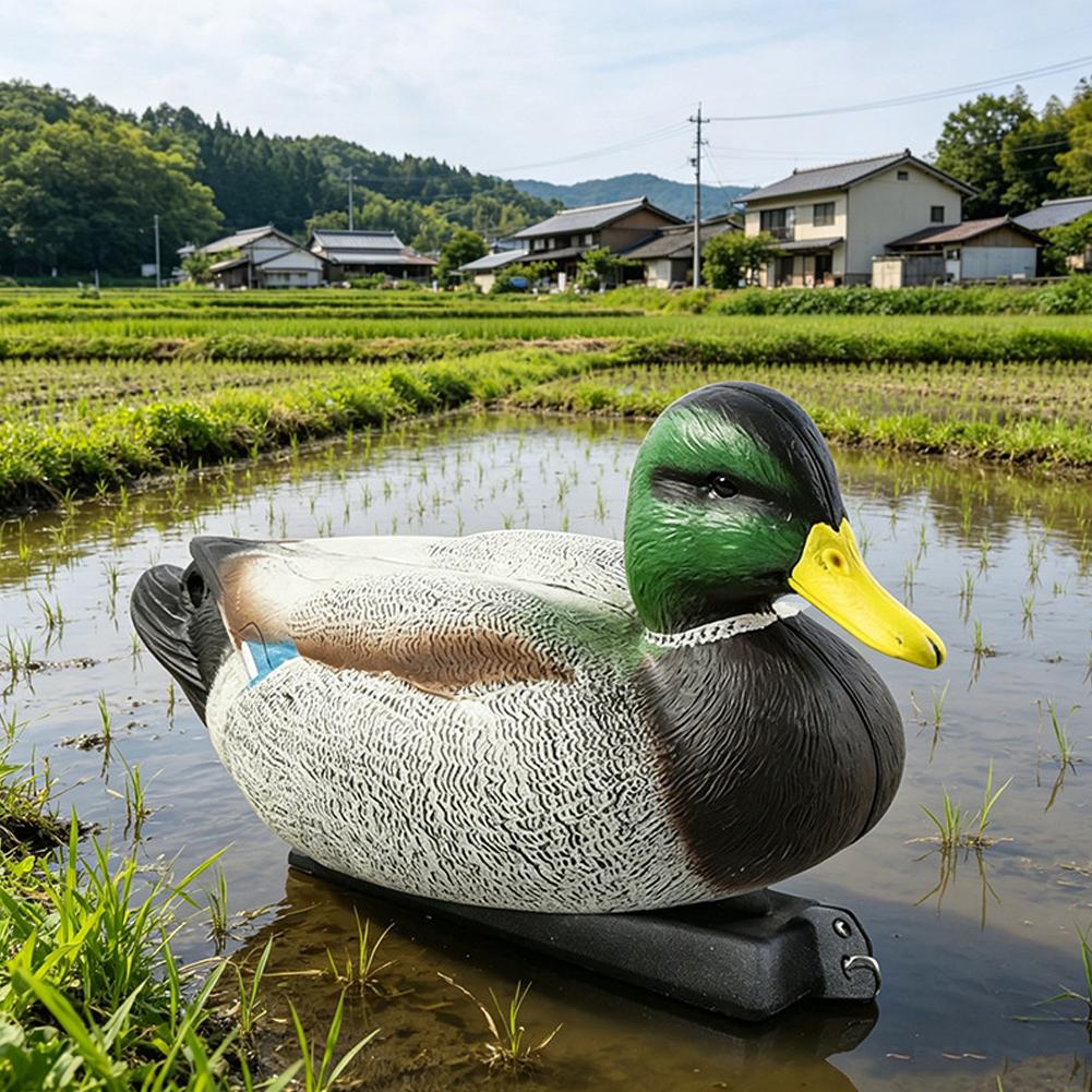 フローティングダックデコイ 3Dリアルな狩猟用プラスチック製 - Decoy Duck Plastic のレビューと価格